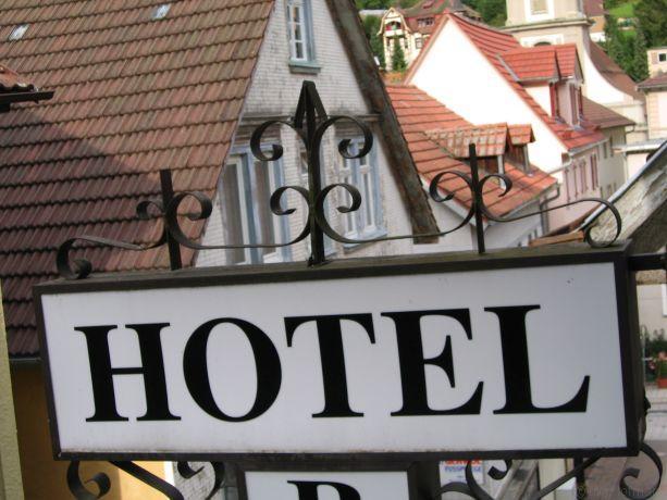 Eintracht Hotel Bad Wildbad Buitenkant foto
