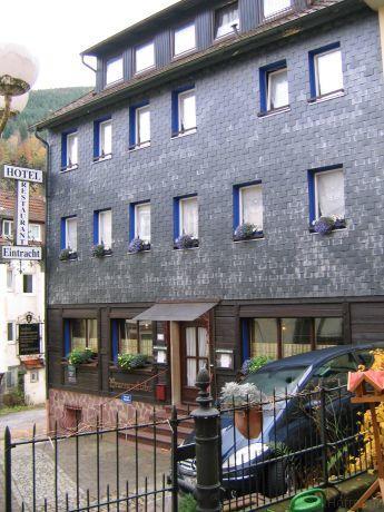 Eintracht Hotel Bad Wildbad Buitenkant foto